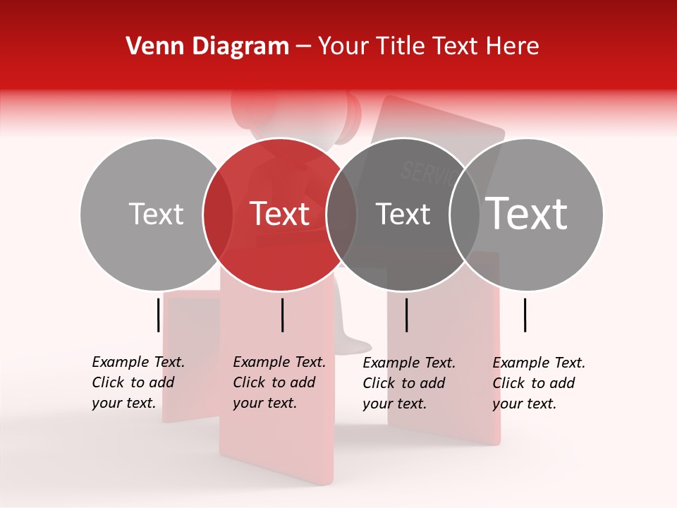 Operator White Isolated PowerPoint Template