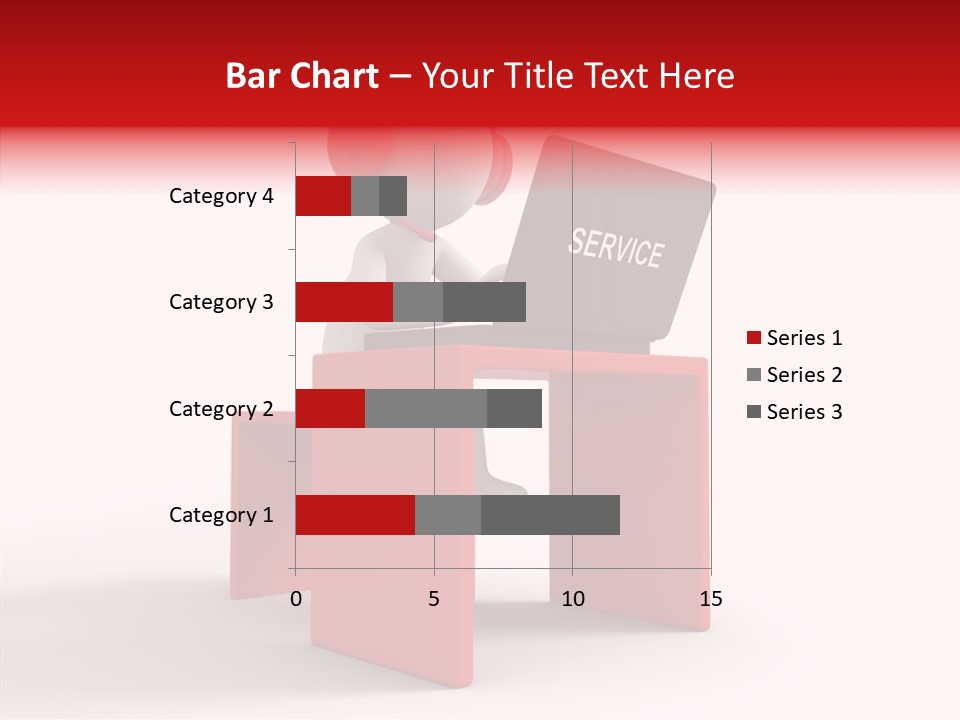 Operator White Isolated PowerPoint Template
