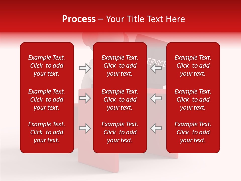 Operator White Isolated PowerPoint Template