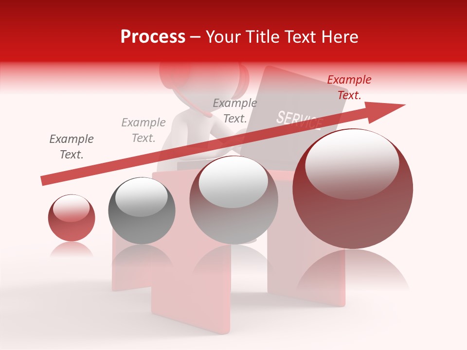 Operator White Isolated PowerPoint Template