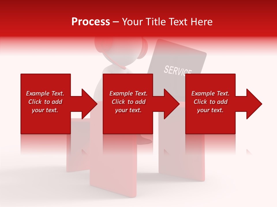 Operator White Isolated PowerPoint Template