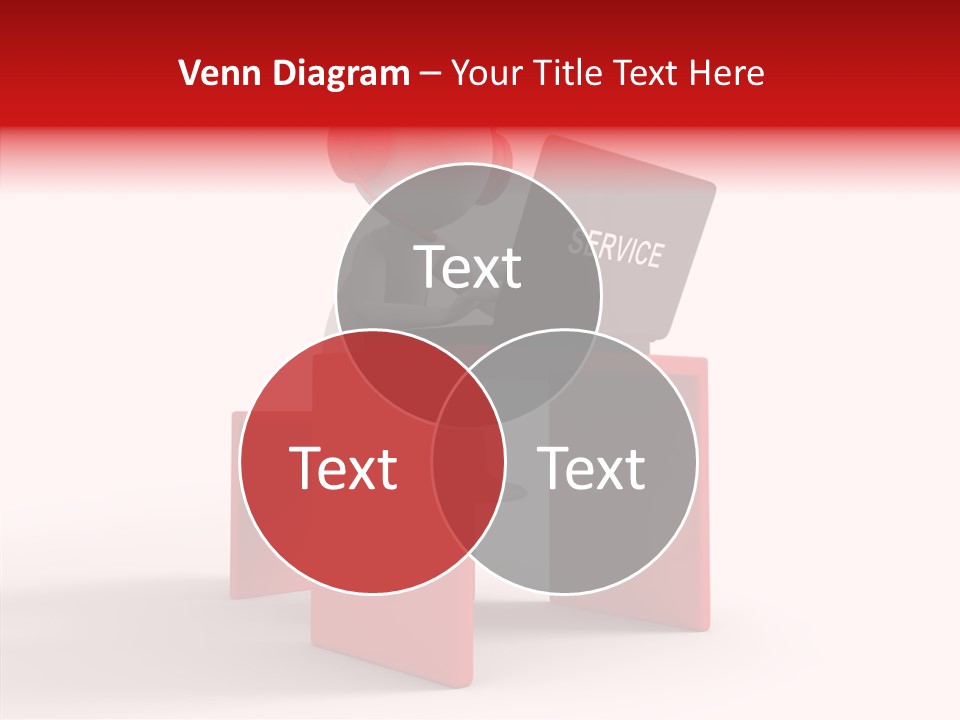 Operator White Isolated PowerPoint Template