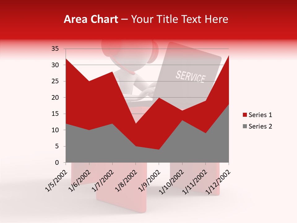 Operator White Isolated PowerPoint Template