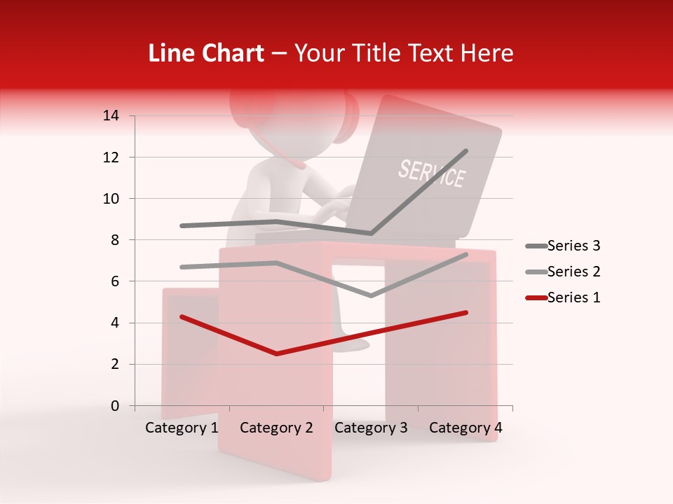 Operator White Isolated PowerPoint Template