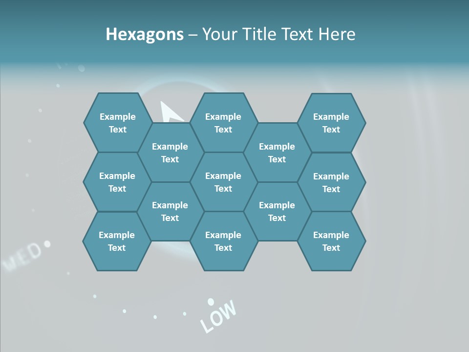 Button Low Level PowerPoint Template