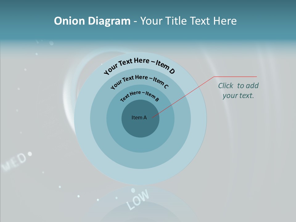 Button Low Level PowerPoint Template