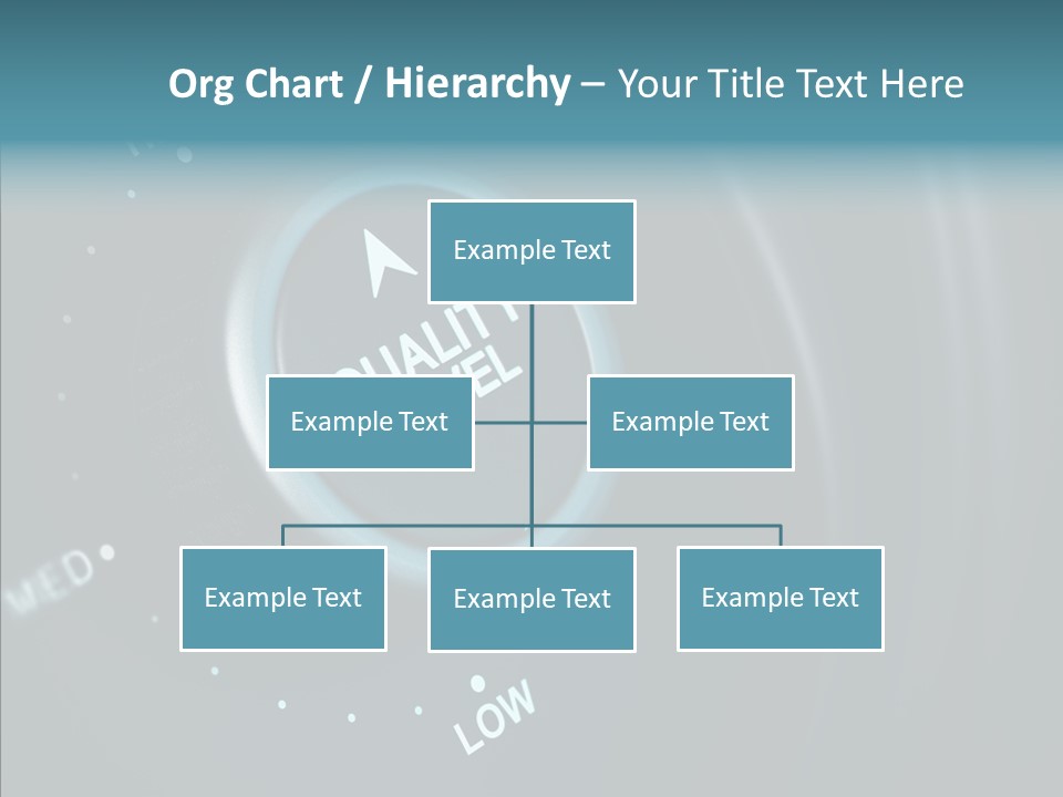 Button Low Level PowerPoint Template