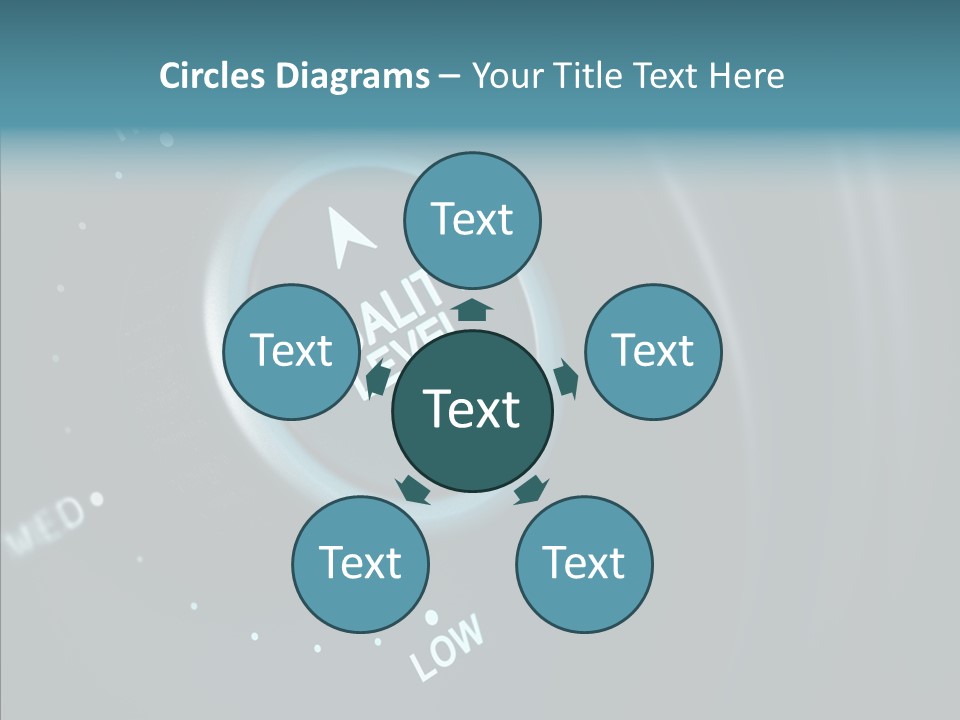 Button Low Level PowerPoint Template