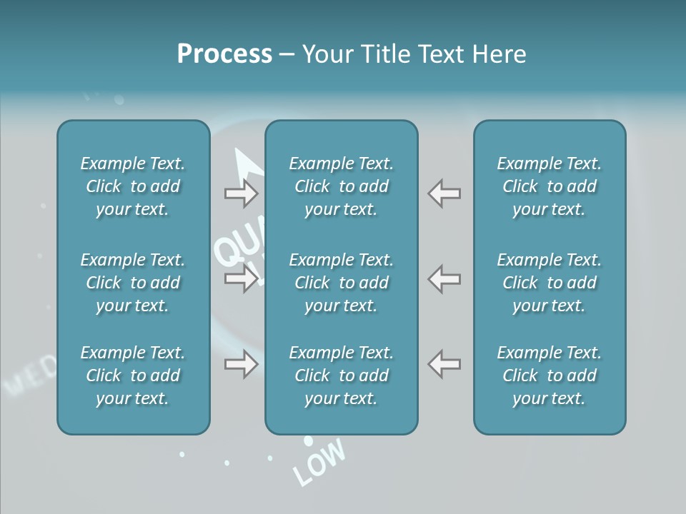Button Low Level PowerPoint Template