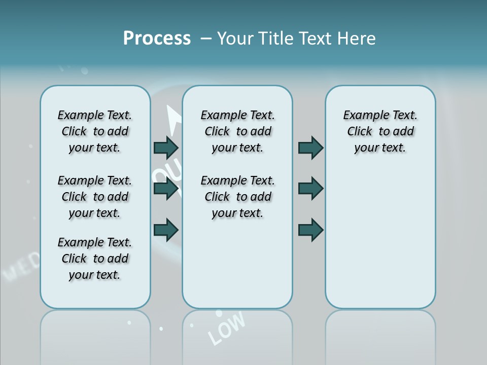 Button Low Level PowerPoint Template
