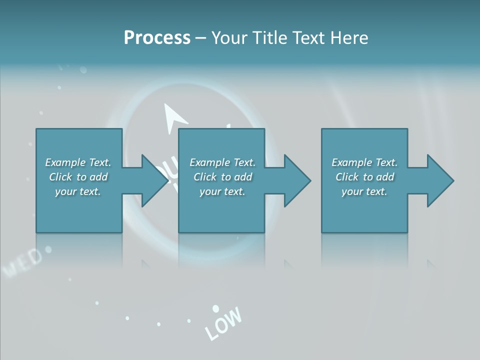 Button Low Level PowerPoint Template