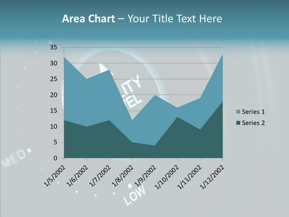 Button Low Level PowerPoint Template