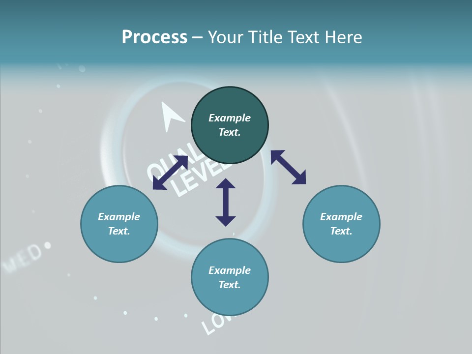Button Low Level PowerPoint Template