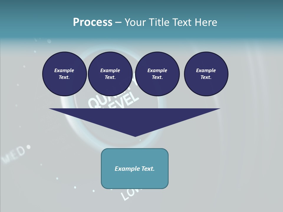 Button Low Level PowerPoint Template