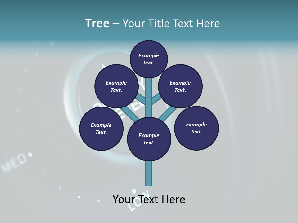 Button Low Level PowerPoint Template