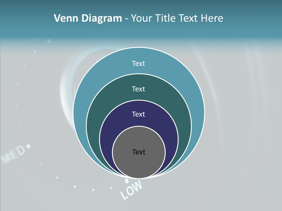 Button Low Level PowerPoint Template