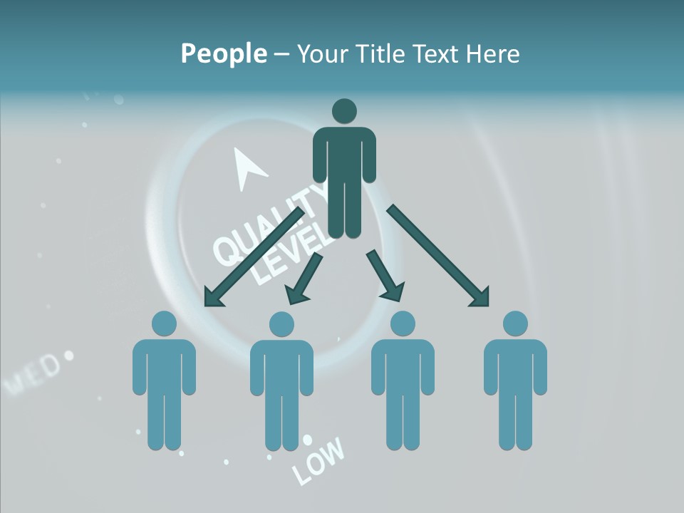 Button Low Level PowerPoint Template