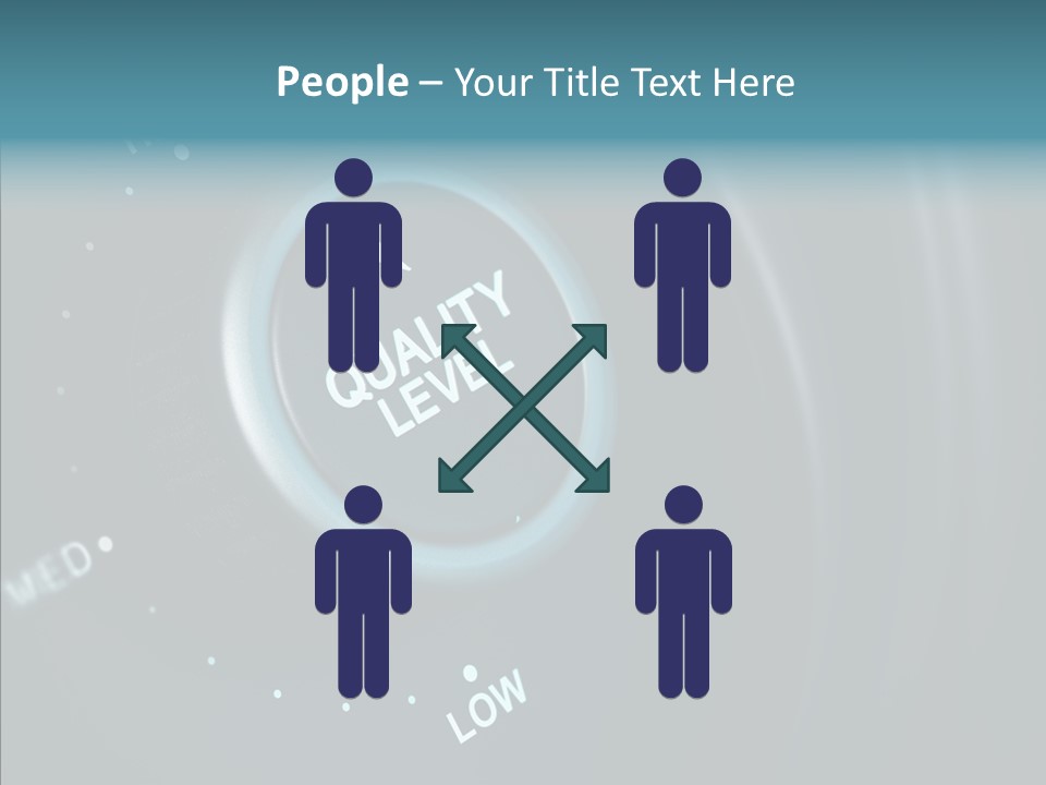 Button Low Level PowerPoint Template