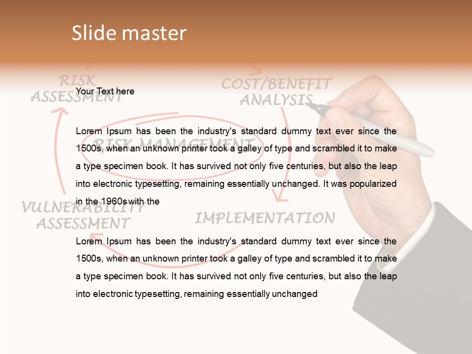 Analysis Expert Male PowerPoint Template