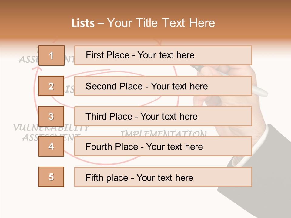 Analysis Expert Male PowerPoint Template