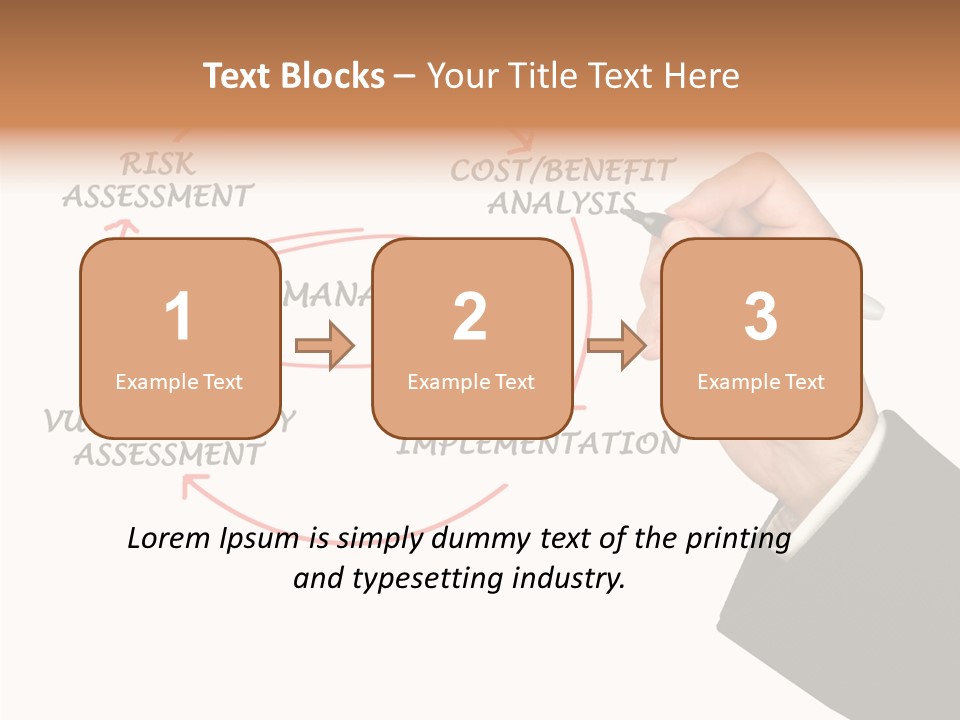 Analysis Expert Male PowerPoint Template