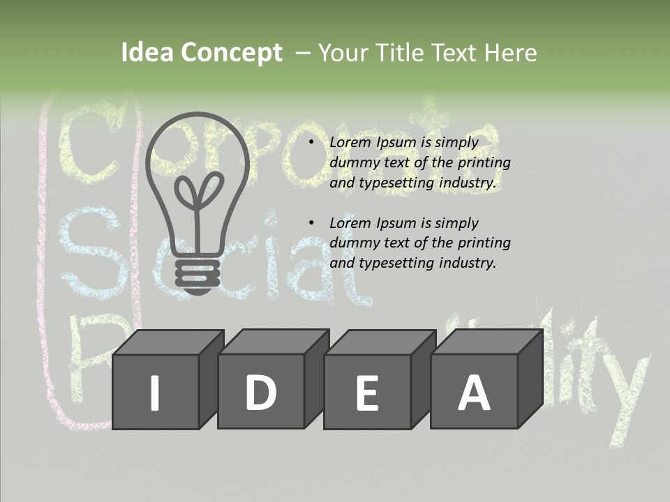 Room Li Ten Boardroom PowerPoint Template