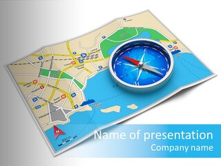 Background Driving Orientation PowerPoint Template