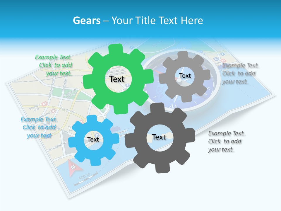 Background Driving Orientation PowerPoint Template