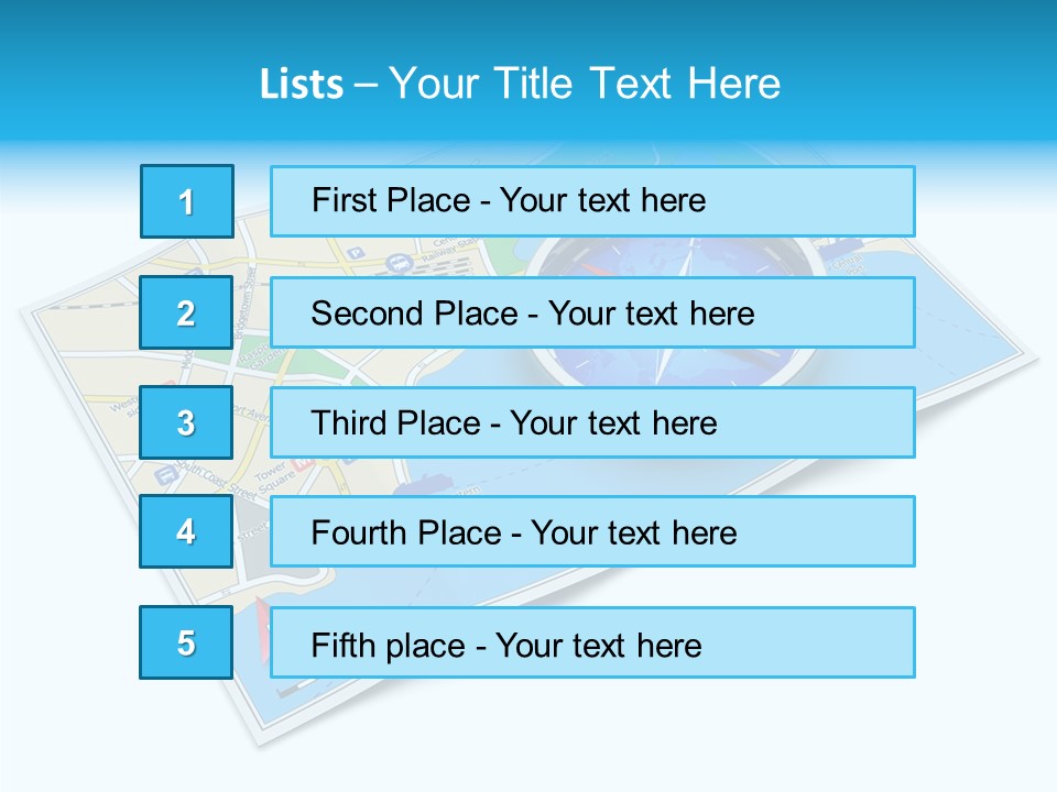 Background Driving Orientation PowerPoint Template