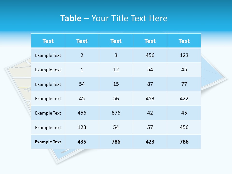 Background Driving Orientation PowerPoint Template