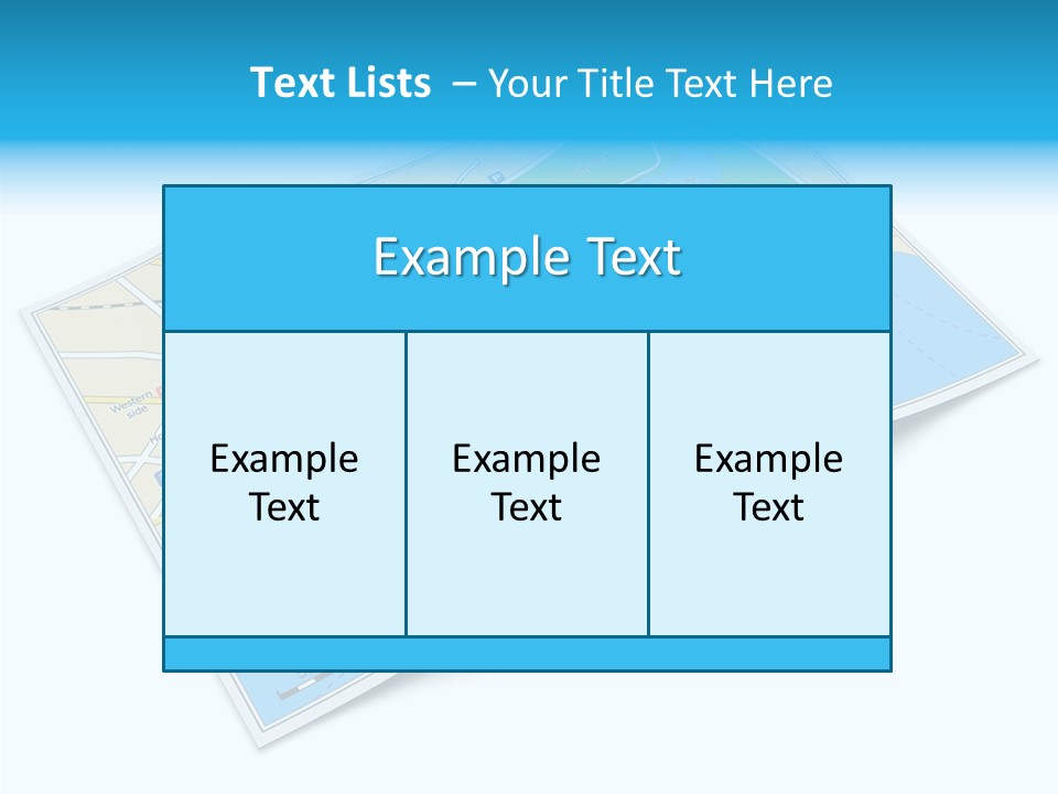 Background Driving Orientation PowerPoint Template