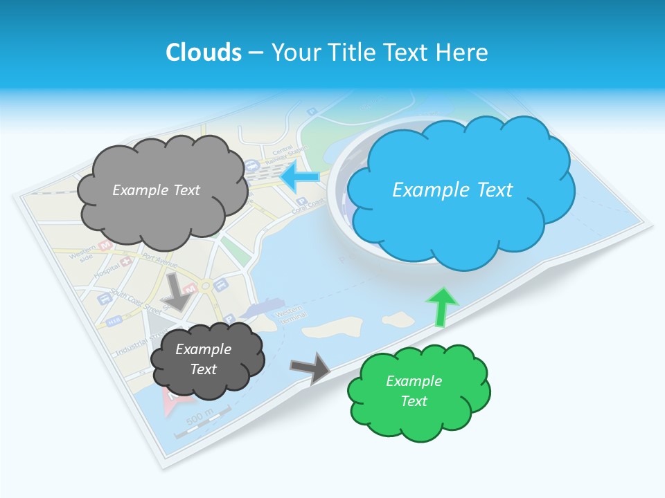 Background Driving Orientation PowerPoint Template