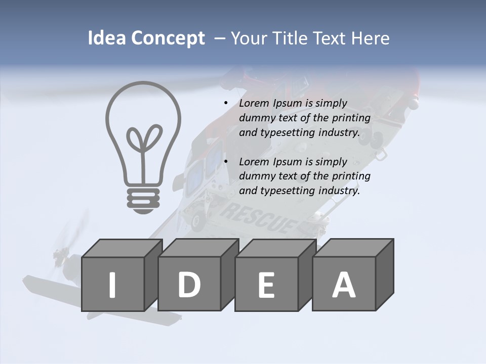 Guard Paramedic White PowerPoint Template