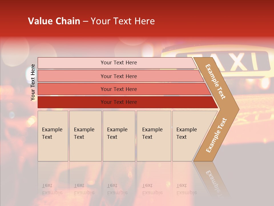 Contemporary Sign Defocused PowerPoint Template