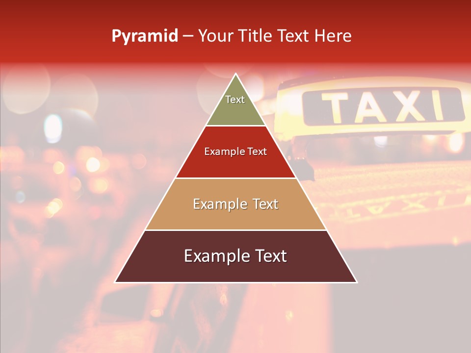 Contemporary Sign Defocused PowerPoint Template