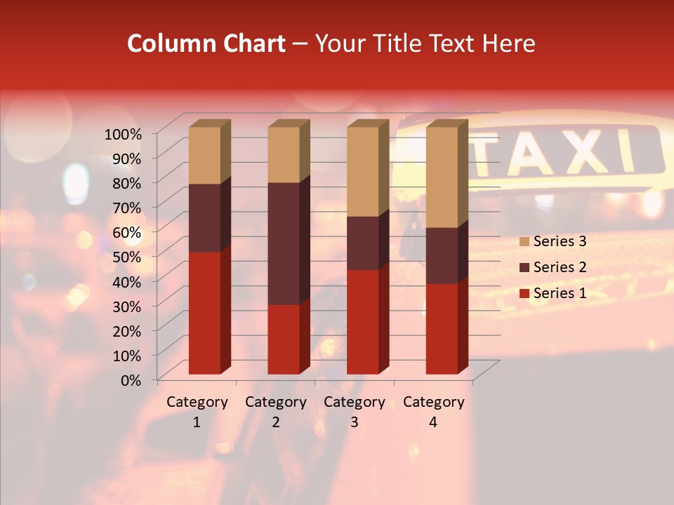 Contemporary Sign Defocused PowerPoint Template