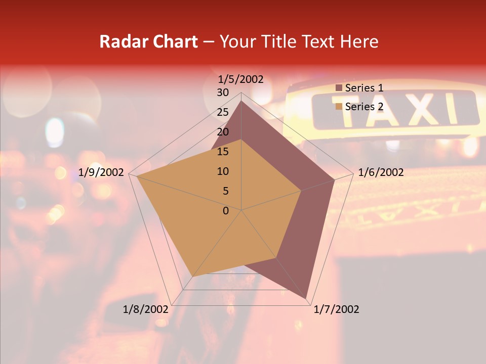 Contemporary Sign Defocused PowerPoint Template