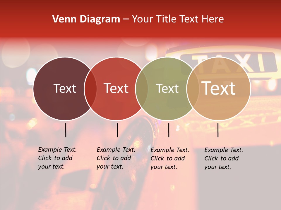 Contemporary Sign Defocused PowerPoint Template