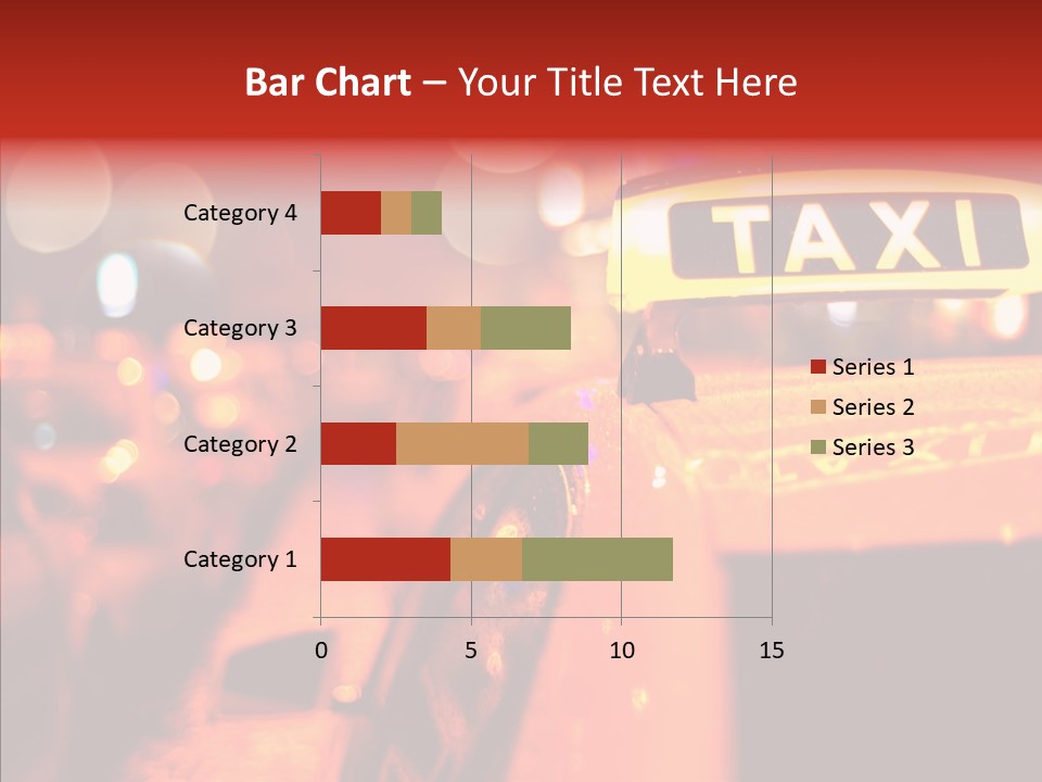 Contemporary Sign Defocused PowerPoint Template