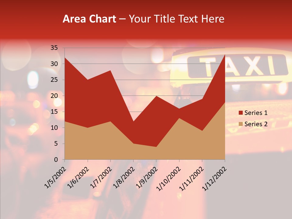 Contemporary Sign Defocused PowerPoint Template