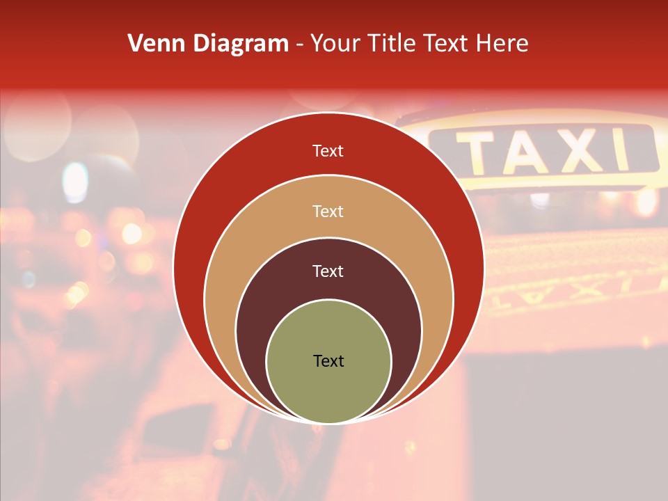 Contemporary Sign Defocused PowerPoint Template