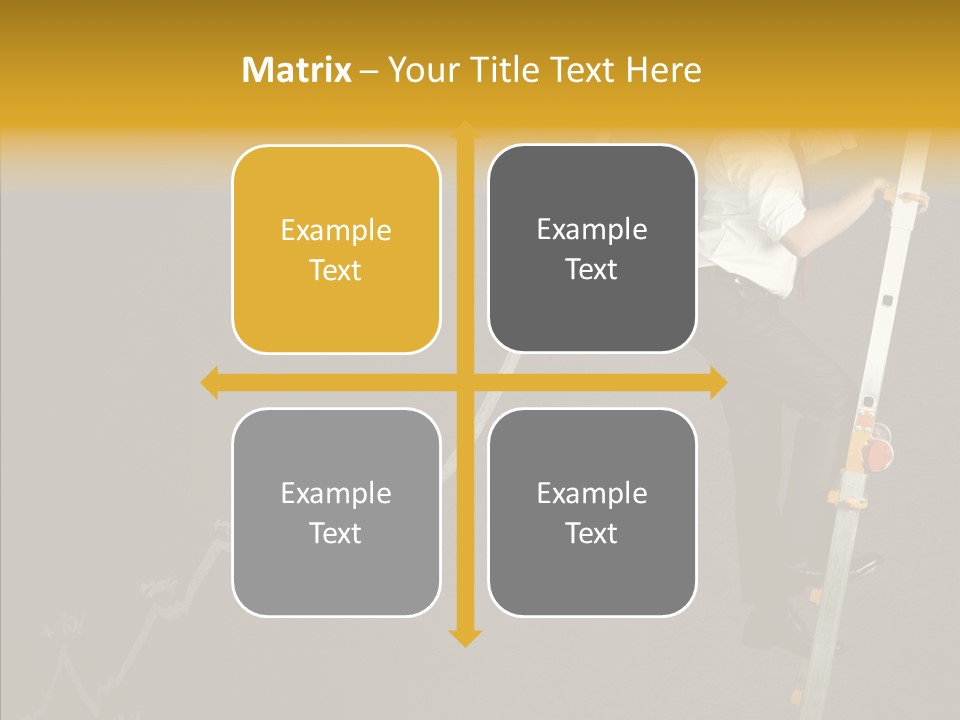 Arrow Trend Solution PowerPoint Template