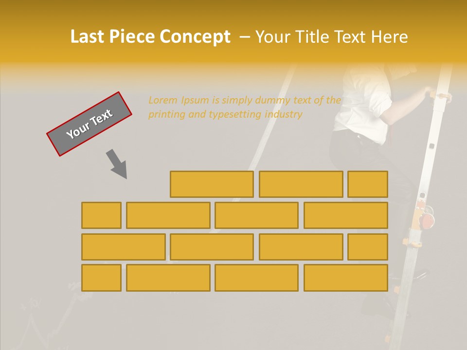 Arrow Trend Solution PowerPoint Template