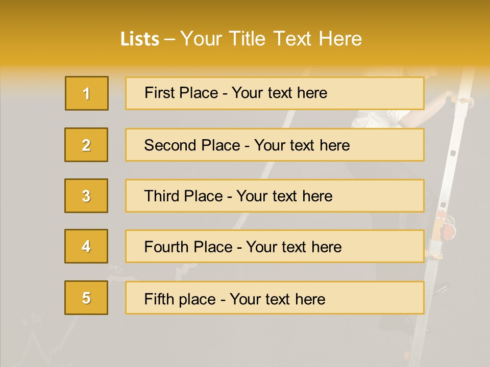 Arrow Trend Solution PowerPoint Template