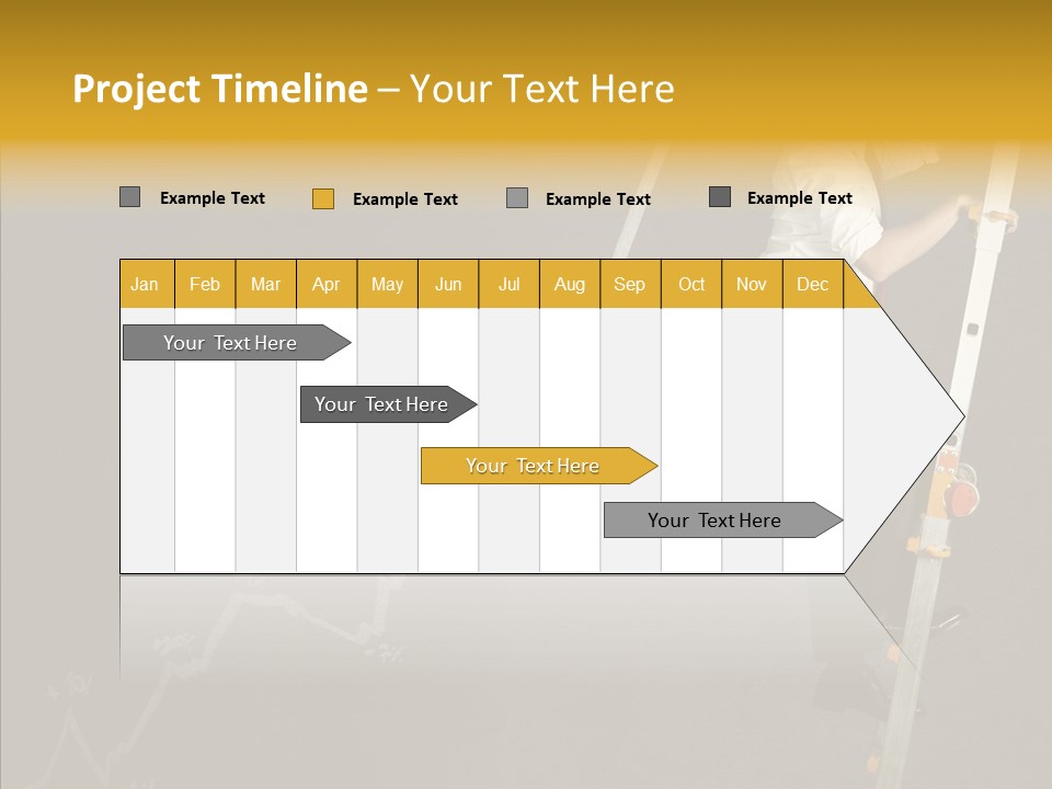 Arrow Trend Solution PowerPoint Template