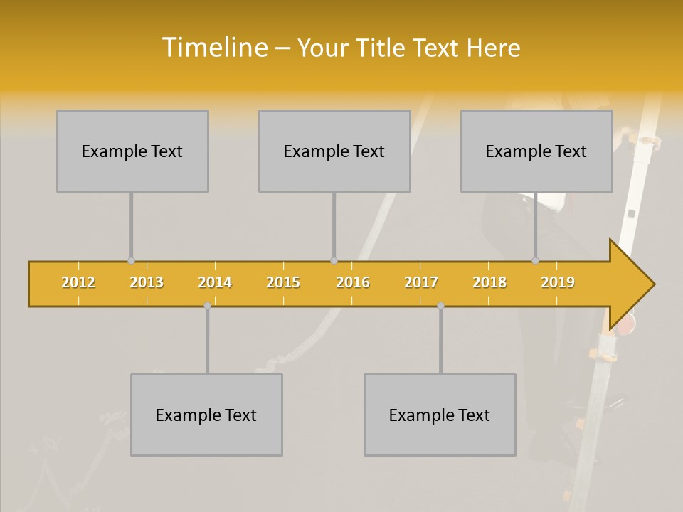 Arrow Trend Solution PowerPoint Template