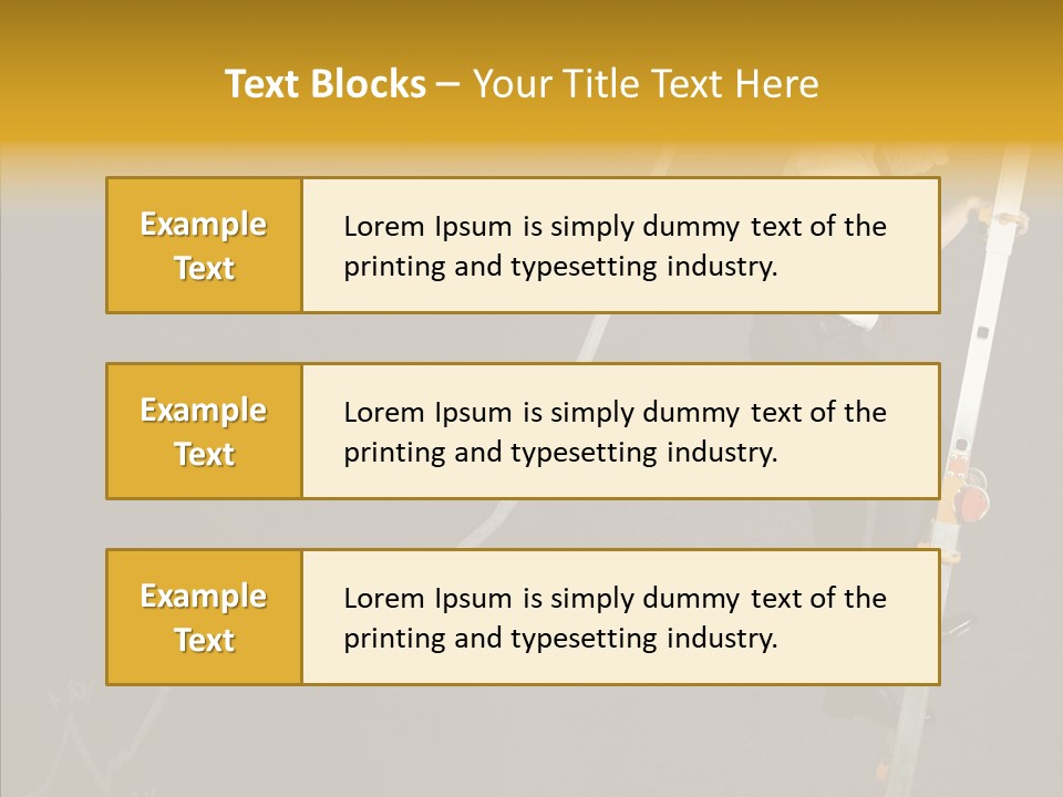Arrow Trend Solution PowerPoint Template