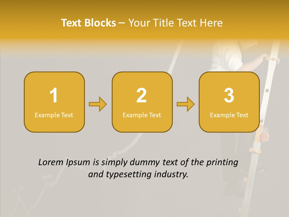 Arrow Trend Solution PowerPoint Template