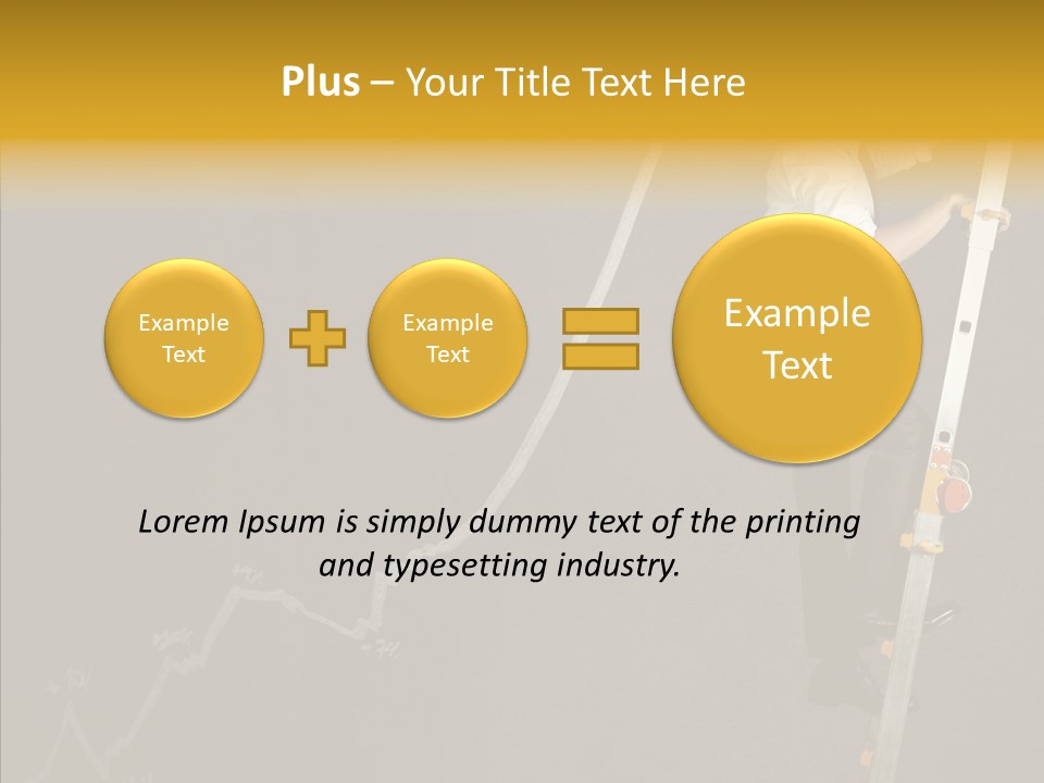 Arrow Trend Solution PowerPoint Template
