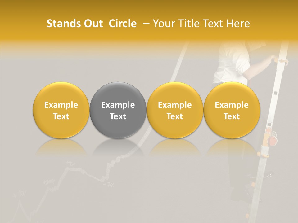 Arrow Trend Solution PowerPoint Template